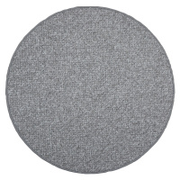 Vopi koberce Kusový koberec Wellington šedý kruh - 100x100 (průměr) kruh cm