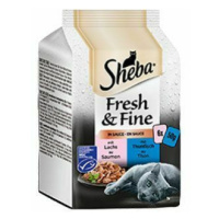 Sheba kapsa Fresh&Fine rybí výběr 6x50g + Množstevní sleva