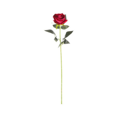 Umělá květina Růže 76 cm, růžová Asko