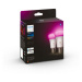 LED žárovka E27 Philips Hue 2ks 6,5W (60W) White and Color Ambiance (2000-6500K/RGB) stmívatelná