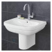 Grohe 3932300H - Umyvadlo s přepadem, 65x52 cm, PureGuard, alpská bílá