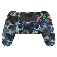 Dragonshock Mizar Wireless Controller Blue Camo (PS4/PC) Modrošedá