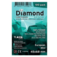 TLAMA games Diamond Azure: European Mini (45 × 68 mm)