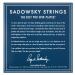 Sadowsky Blue Label Steel 45