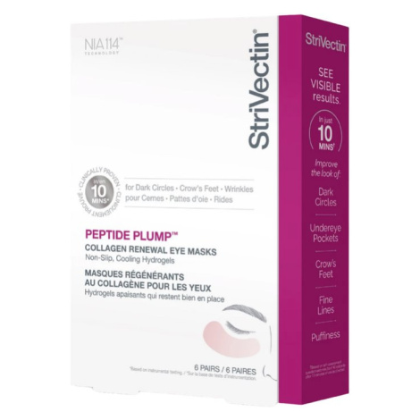 STRIVECTIN Peptide Plump Collagen Renewal Eye Mask 6 ks