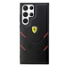 Ferrari FEHCS23LPBAK hard silikonové pouzdro Samsung Galaxy S23 ULTRA 5G black Hot Stamp Lines