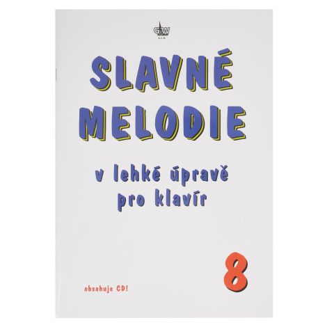 KN Slavné melodie v lehké úpravě pro klavír 8. díl