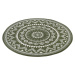 Hanse Home Collection koberce Kusový koberec Celebration 105504 Valencia Green kruh - 200x200 (p