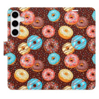 iSaprio flip pouzdro Donuts Pattern pro Samsung Galaxy S24+