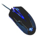 Myš drátová USB, E-blue Auroza, černá, optická, 3500DPI