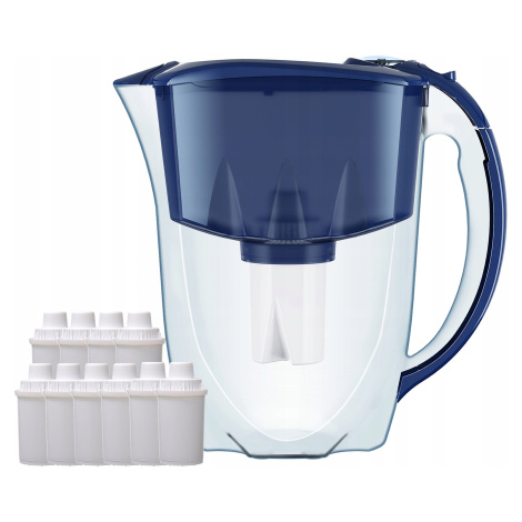 Filtrační konvice Aquaphor Ideal 2,8L tmavě modrá 10 filtrů B15