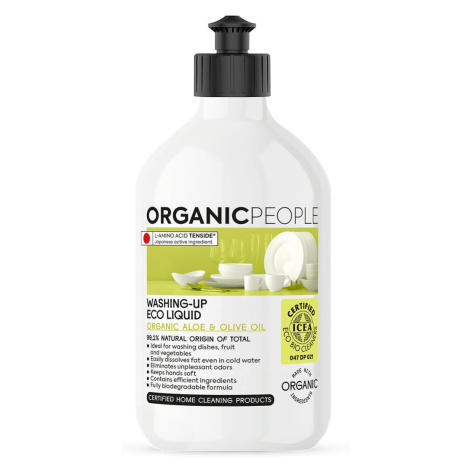 Organic People Eko prostředek na nádobí Aloe 500 ml