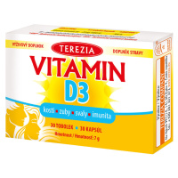 Terezia Vitamín D3 1000 IU 30 tobolek