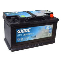 Autobaterie EFB EXIDE START-STOP EL800 80Ah 12V