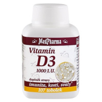 MedPharma Vitamin D3 1000 IU 107 tobolek