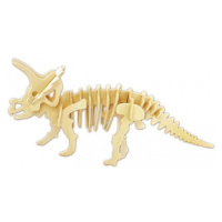 Dřevěné 3D puzzle - Triceratops JRK Kladno