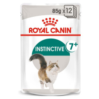 ROYAL CANIN INSTINCTIVE 7+ mokré krmivo v omáčce pro starší kočky 48 × 85 g