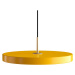 Žluté LED závěsné svítidlo s kovovým stínidlem ø 43 cm Asteria – UMAGE