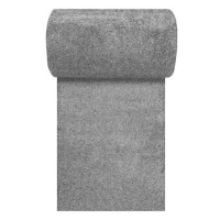 Běhoun koberec Portofino šedý v šíři 120 cm