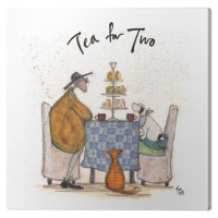 Obraz na plátně Sam Toft - Tea for Two - Colour, 2 - 30×30 cm