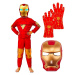 bHome Dětský kostým Iron man s maskou a rukavicemi 122-134 L