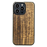 Pouzdro Bewood pro iPhone 13 Pro Aztécký Kalendář Limba