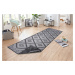 NORTHRUGS - Hanse Home koberce Kusový koberec Twin Supreme 105459 Malibu Night Silver – na ven i