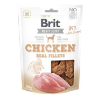 Brit pamlsky Jerky Chicken Fillets 80 g