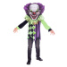Amscan Detský kostým - Strašidelný klaun s veľkou hlavou Velikost - děti: 4 - 6 let
