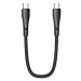 Mcdodo Kabel USB-C na USB-C Mcdodo CA-7640, PD 60W, 0,2 m (černý)