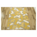 Šňůrkový koberec Reni 24526/682 - romby med / žlutý / krém