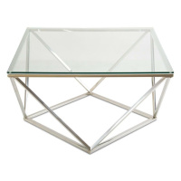 DekorStyle Konferenční stolek Diamanta Silver