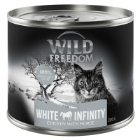 Wild Freedom Adult 6 x 200 g - bez obilovin - White Infinity - kuřecí a koňské