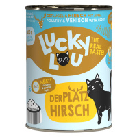 Lucky Lou Adult 6 x 400 g - drůbeží a jelení