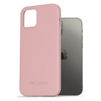 AlzaGuard Matte TPU Case pro iPhone 12 / 12 Pro růžový