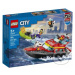 LEGO® City 60373 Hasičská záchranná loď a čln - hra z kategorie City