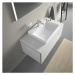 DURAVIT DuraSquare Umyvadlová mísa 600x470 mm, bez přepadu, s otvorem pro baterii, DuraCeram, bí