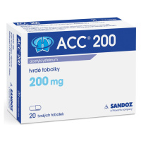 ACC 200 mg tvrdé tobolky, 20 kapslí