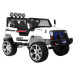 mamido  Elektrické autíčko Jeep Raptor 4x4 bílé