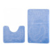 Sada koupelnových koberečků MONO 1001 modrá 5004 2PC STOPA