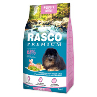 Rasco Premium Puppy Mini Kuře s rýží granule 3 kg