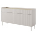 Komoda Level B 153 3D3S beige/dub scandi