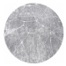 Koberec MEFE kruh 2783 Marmur šedý