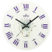 MPM Quality Nástěnné skleněné hodiny Provence E09.4376