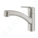 Grohe 30531DC1 - Dřezová baterie s výsuvnou sprškou, supersteel