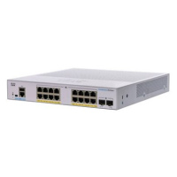 CISCO CBS350 Managed 16-port GE, PoE, 2x1G SFP