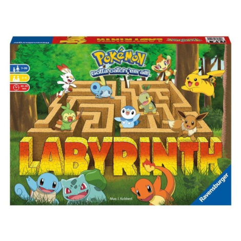 Ravensburger Labyrinth Pokémon - společenská hra