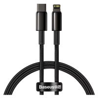 Kabel Baseus Tungsten Gold Cable Type-C to iP PD 20W 2m (black)