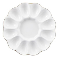 Florina Porcelánový talíř na vajíčka Classic, 21 cm