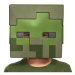 Maska Minecraft Zombie